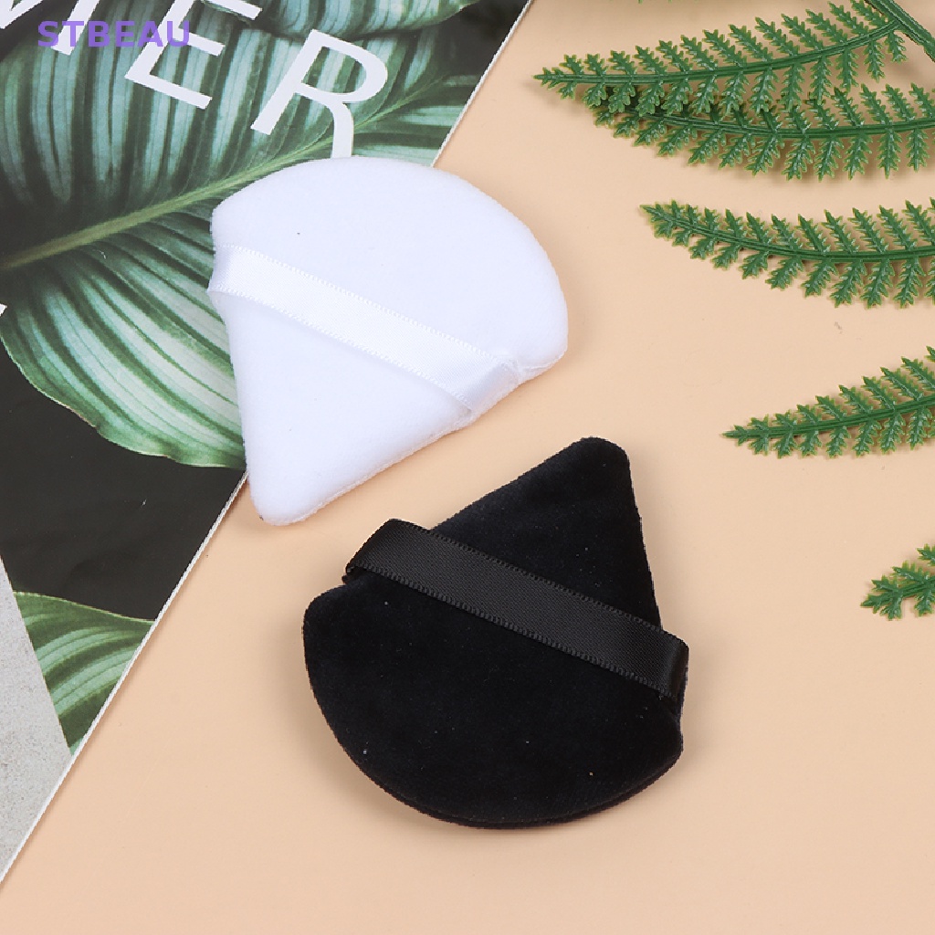 Set 2 Mút Trang Điểm Hình Tam Giác Mini Tiện Lợi