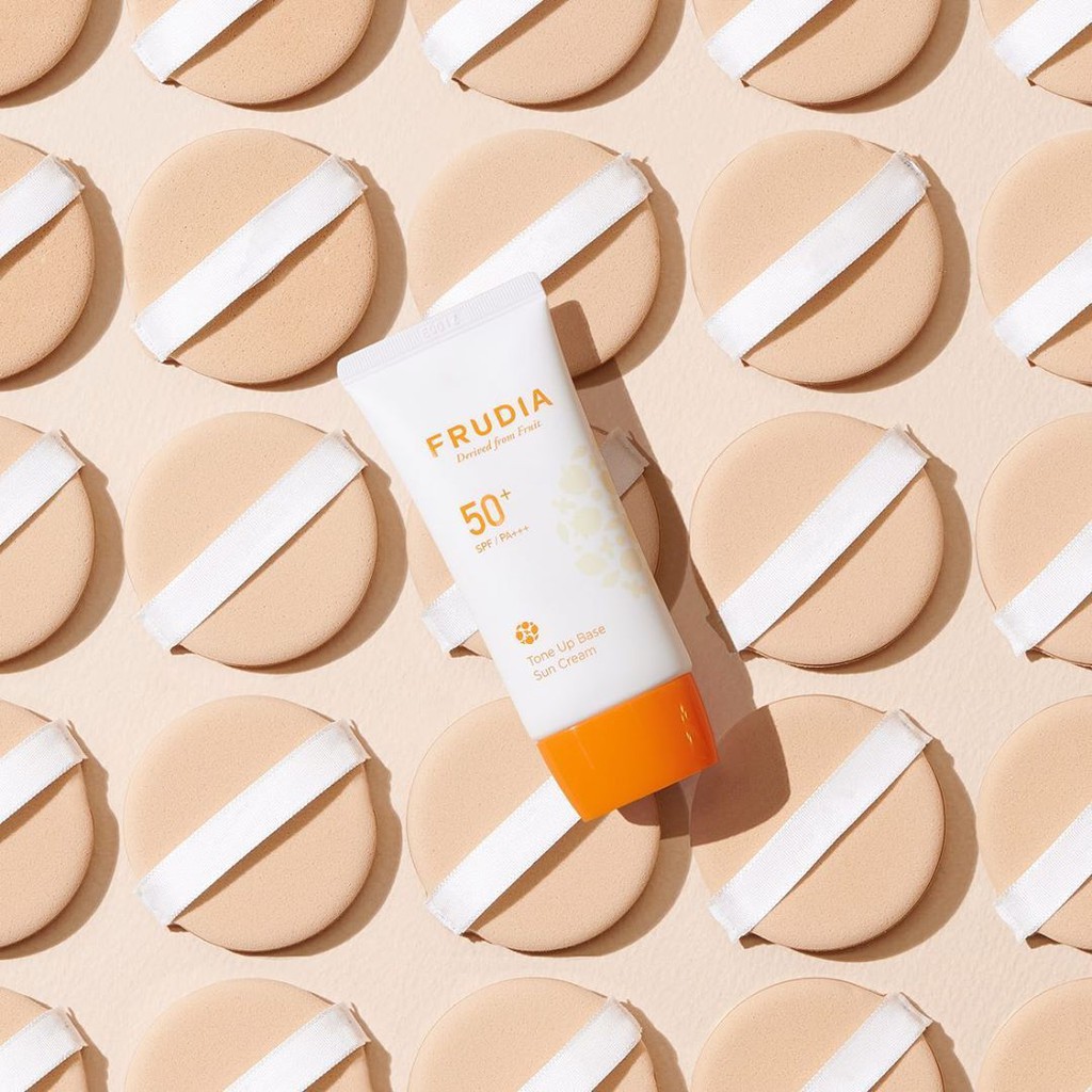 Kem chống nắng nâng tông kiềm dầu Frudia Tone-Up Base Sun Cream 50g