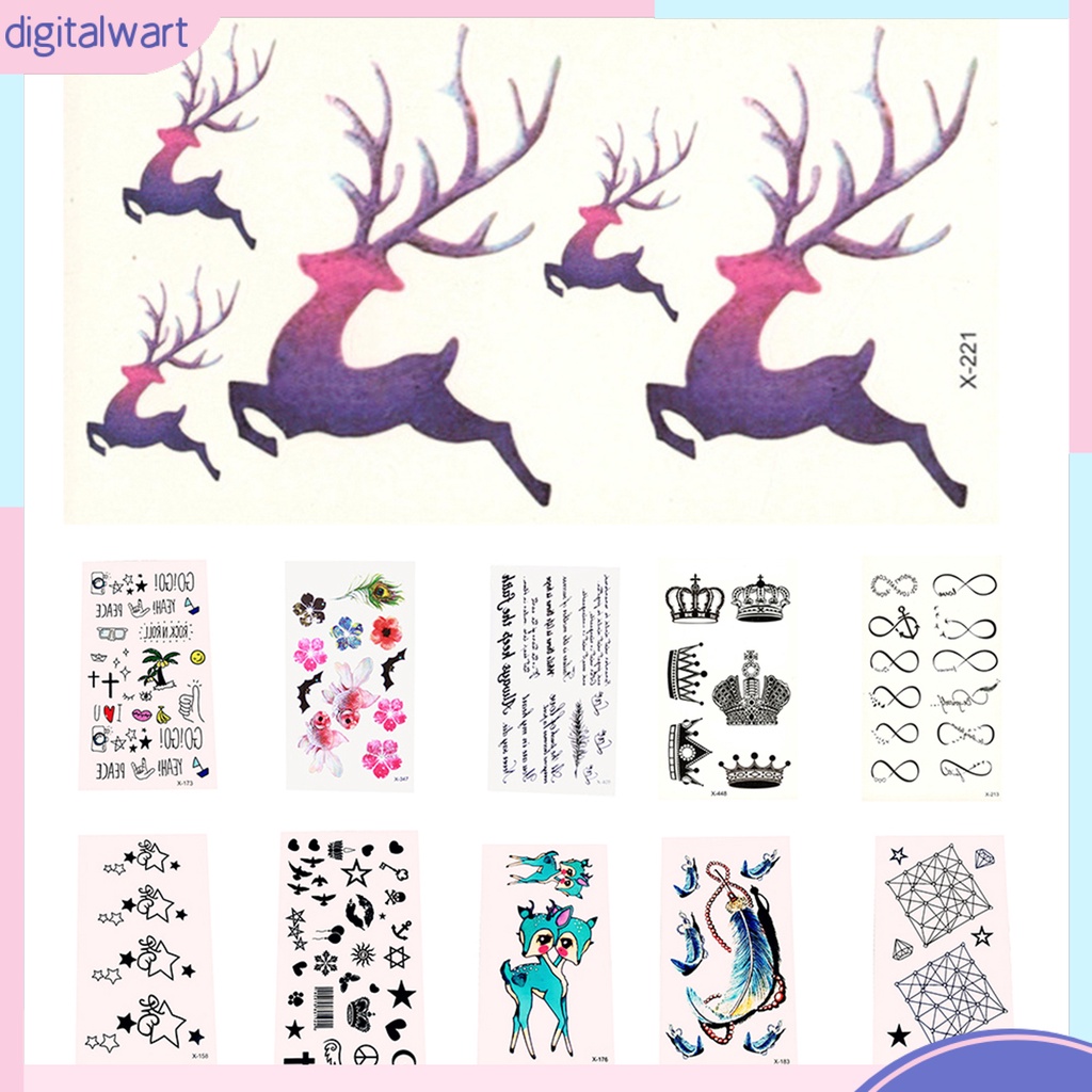 Hình xăm dán họa tiết dream catcher 3D chống thấm nước