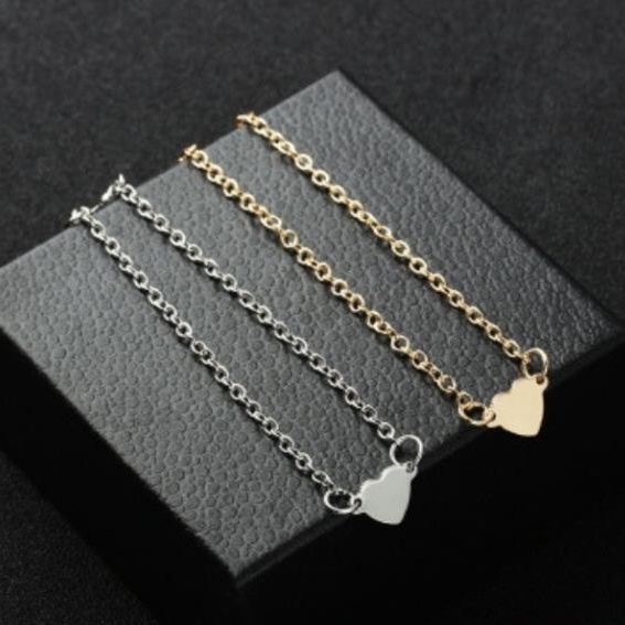 Lắc Tay Nữ Hình Trái Tim Phong Cách Hàn Quốc Cực Cá Tính i72