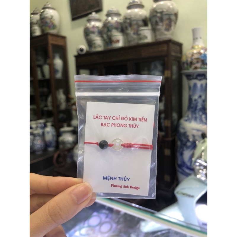 lắc tay chỉ đỏ kim tiền bạc