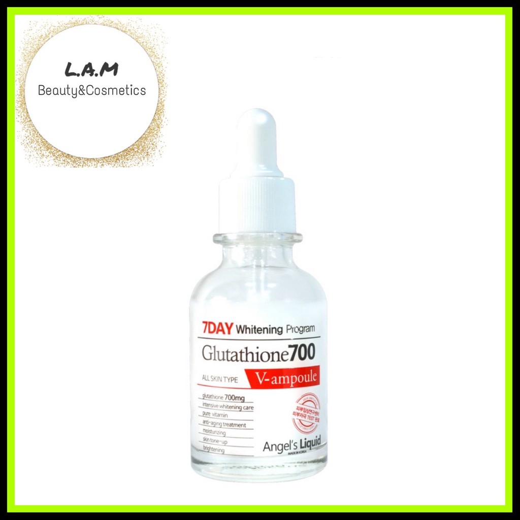 Serum Huyết Thanh Trắng Da 7Day Whitening Program Glutathione 700 Vample