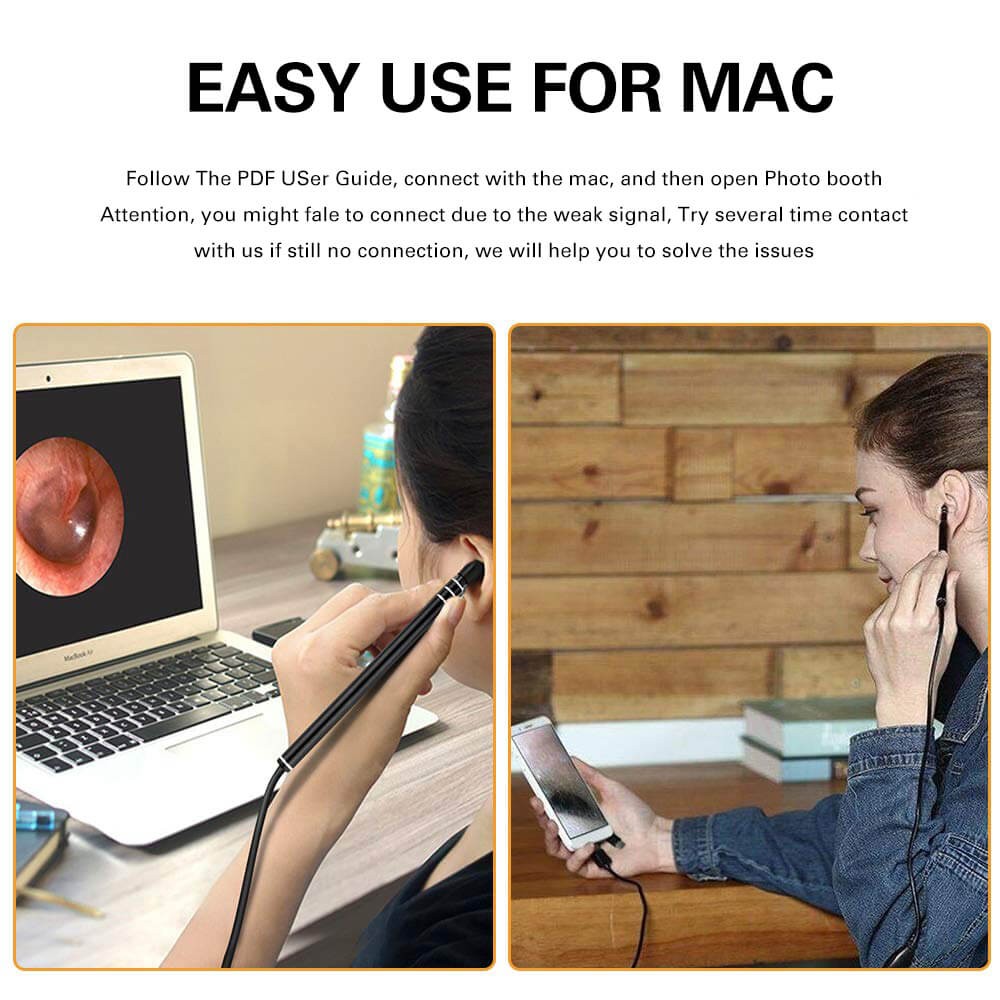 Bộ Lấy Ráy Tai Có Đèn, Camera Nội Soi Tai, Mũi, Họng Siêu Nét Đi Kèm Bộ Đầu Lấy Ráy Tai, Soi Tai Mũi Họng | BigBuy360 - bigbuy360.vn