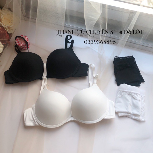 Set Bộ Đồ Lót nữ cao cấp CharmAiry dây mảnh Cài trước tạo khe có gọng nâng đẩy ngực gợi cảm 1501 (  cả bộ ) | BigBuy360 - bigbuy360.vn