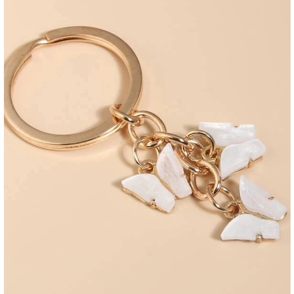 Bướm Charm Keychain Phụ kiện được cá nhân hóa