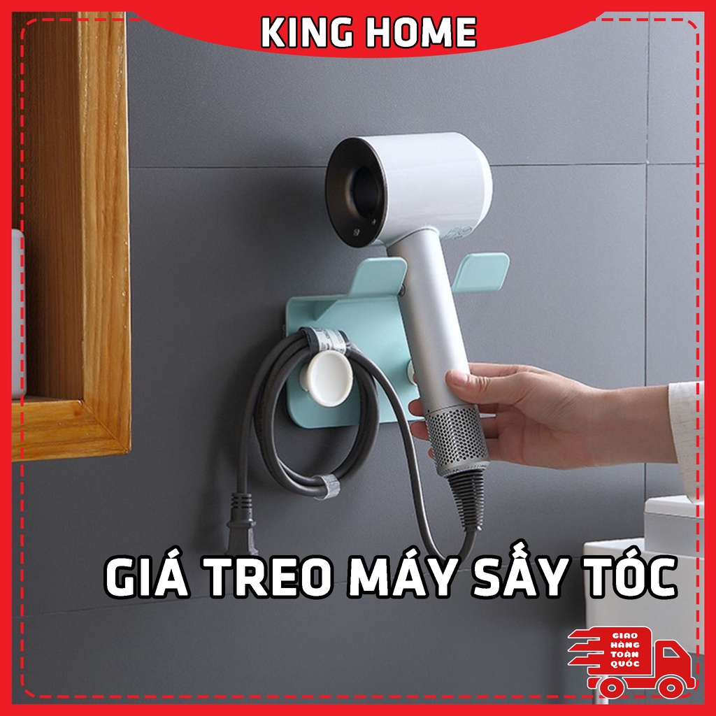 Giá Treo Máy Sấy Tóc Trong Phòng Tắm Nhà Vệ Sinh Sắp xếp Gọn Gàng