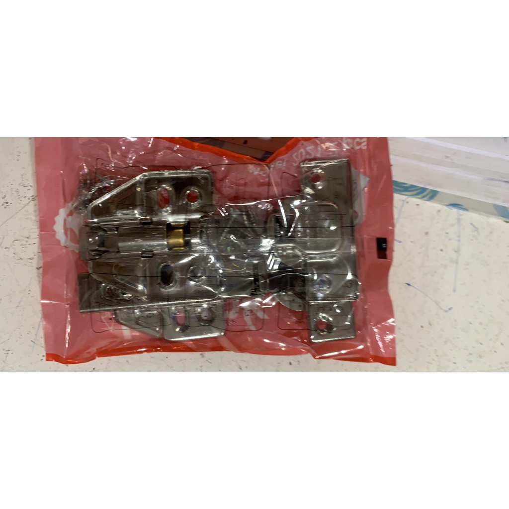 Bản lề bật hơi có giảm chấn inox 304, bản lề tủ bếp inox 304 tháo lắp nhanh kèm ốc vít