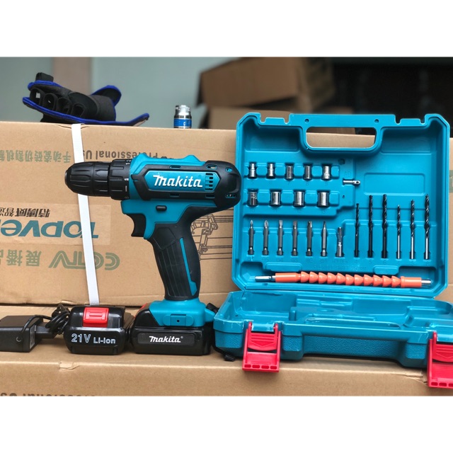 Khoan pin MAKITA 21v có đồ
