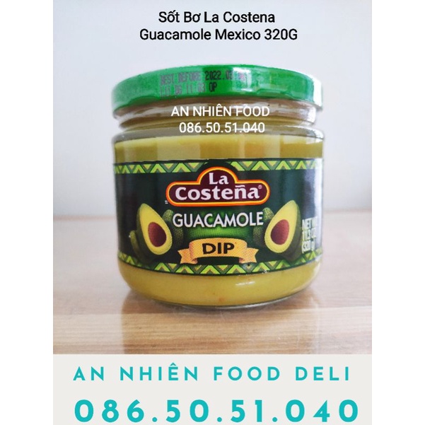Sốt Bơ La Costena Guacamole Dip nhập khẩu từ Mexico
