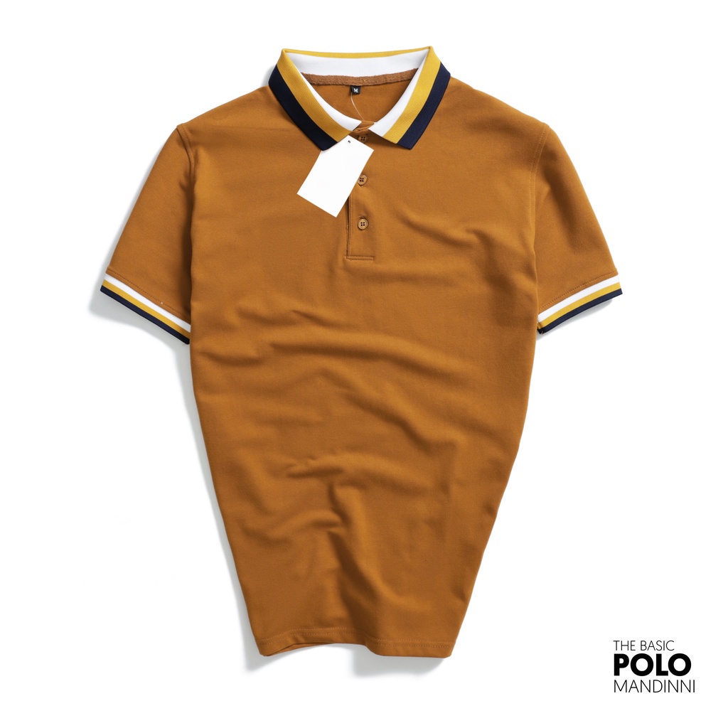 Áo Thun Polo S7001 bò By Mandinni