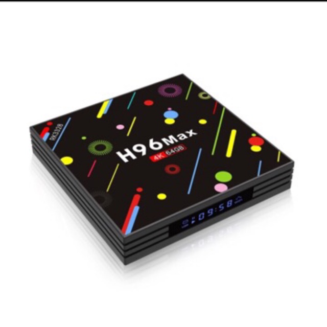 Android TV Box Ram 4GB Bộ Nhớ 64GB , H96 Max+ CZ2084