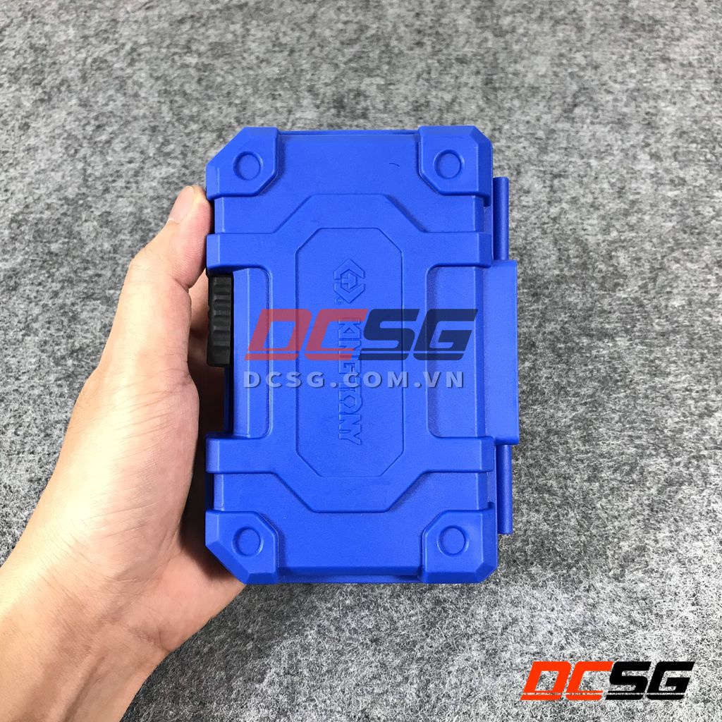 Hộp nhựa đựng mũi khoan và mũi vít Kingtony 82000412KKTAI | DCSG