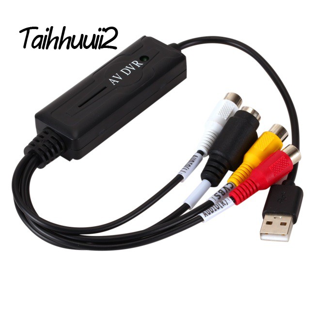 Huuii Usb2.0 Video Capture Card Single-channel Av Video Image Monitoring Data Capture Card