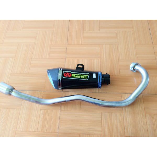 Pô Akrapovic kèm cổ pô Exciter 150