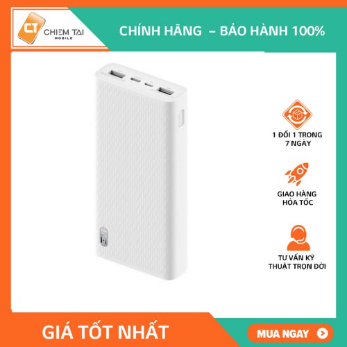 Pin sạc dự phòng 20000mAh ZMI QB821A 18W