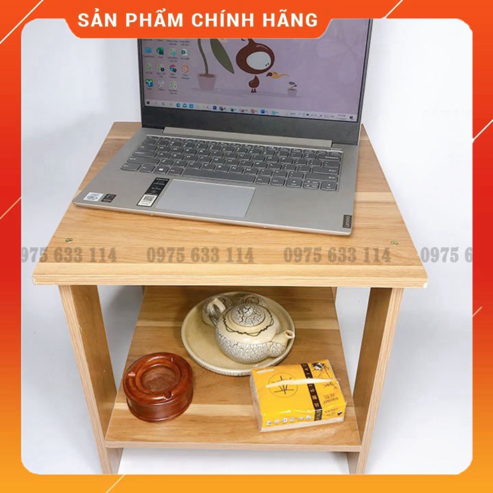 Bàn tràFREESHIPBàn cafe bằng gỗ nhỏ gọn, tiện lợi decor nhà cửa cao cấp