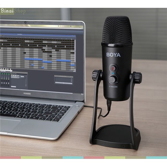 Micro condenser USB cho streamer Boya BY-PM700