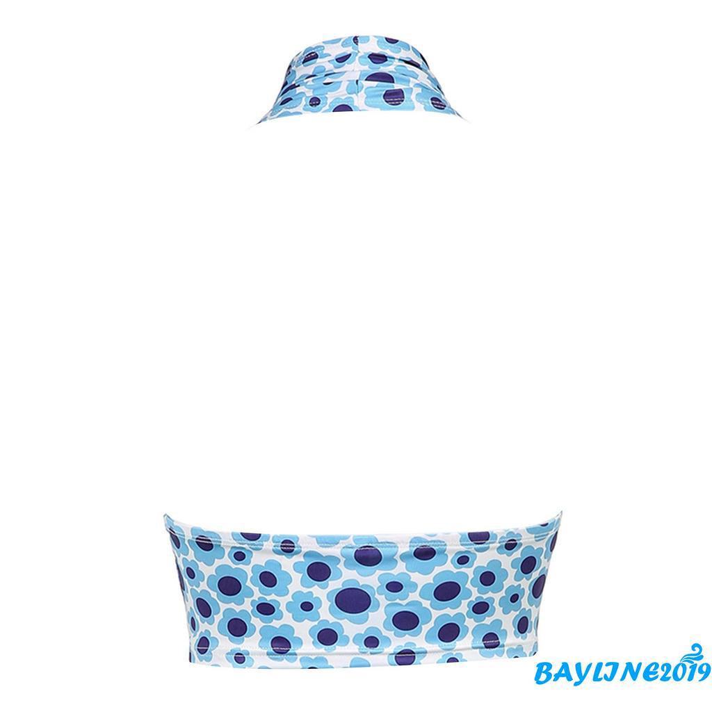 Áo Lửng Hai Dây Họa Tiết Hoa Quyến Rũ Dành Cho Nữ