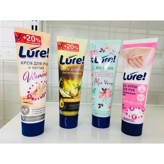 Kem dưỡng da tay Lure ngăn lão hóa, chống bong da tay,giữ ẩm , làm mềm da tay 75ml | BigBuy360 - bigbuy360.vn