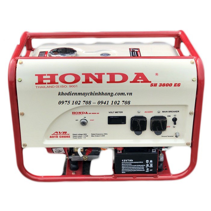 Máy phát điện Honda SH3800EG Le gió tự động