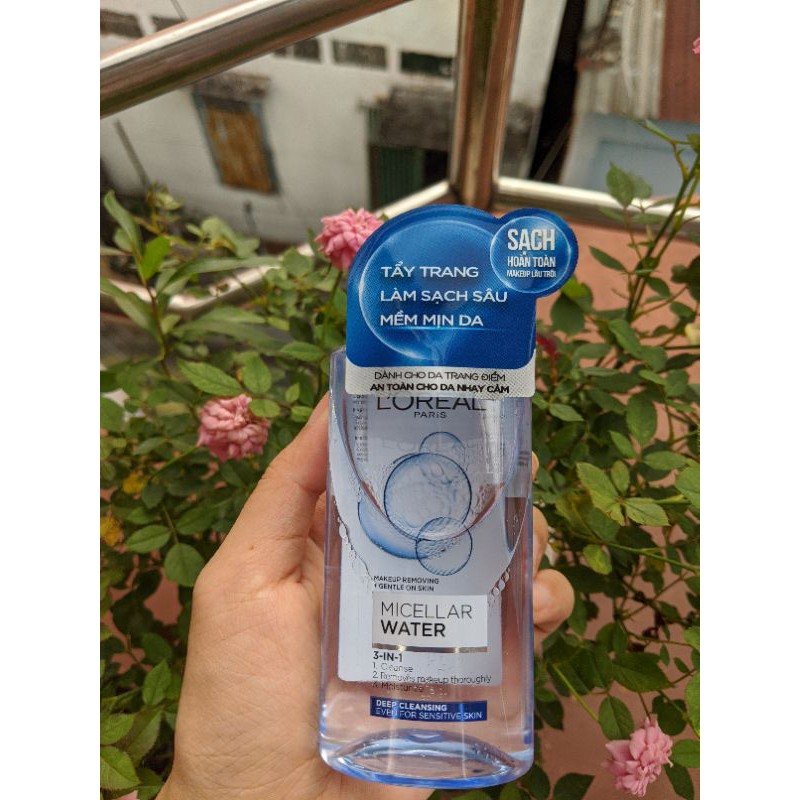 [95ml] Nước tẩy trang 3in1 L'Oreal Micellar Water