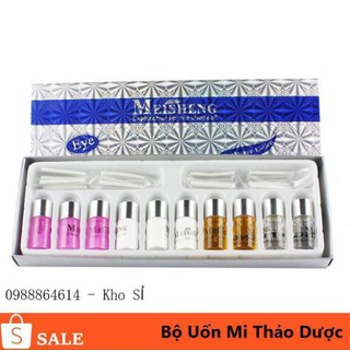Chính Hãng Thuốc Uốn Mi Thảo Dược Xanh MEISHENG