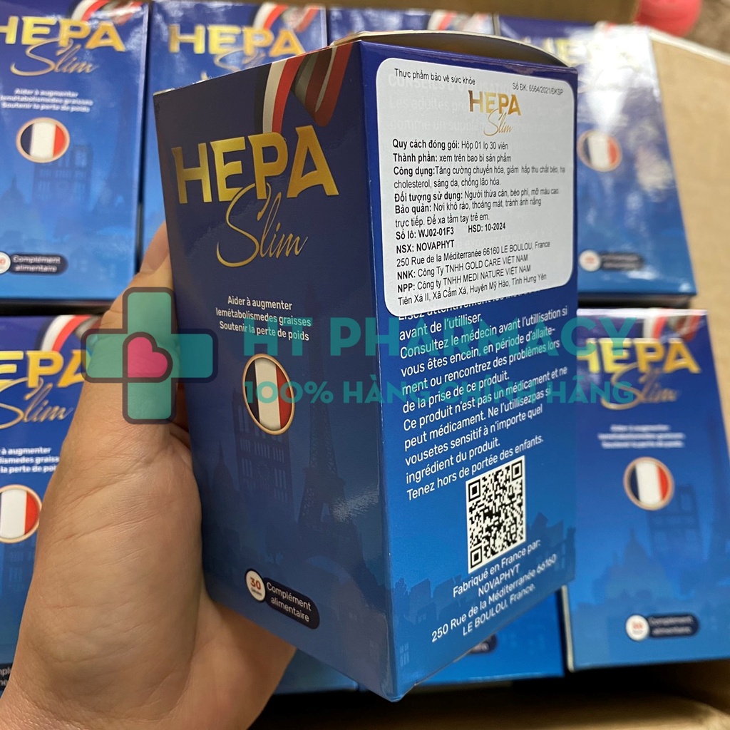 GIẢM CÂN HEPA SLIM - NHẬP KHẨU PHÁP