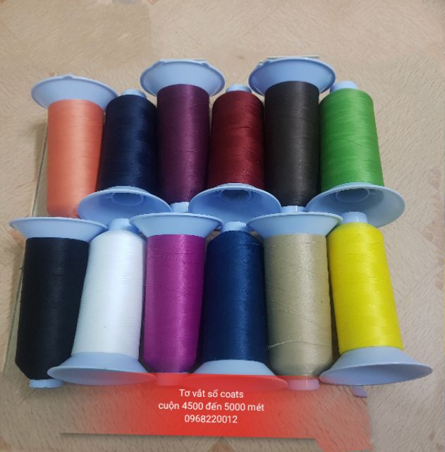 Tơ vắt sổ coast cuộn 5000 mét