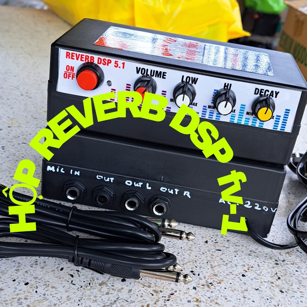 HỘP REVERB DSP fv1 HÁT HAY HƠN VANG SỐ