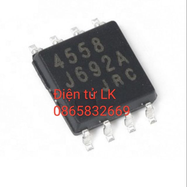 10 con IC thuật toán NJM4558 JRC4558 SOP8