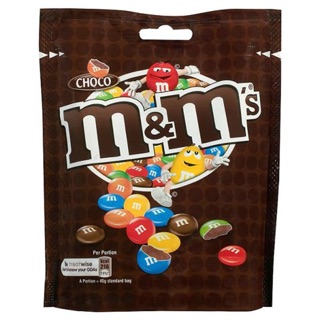 Sô cô la M&M 90gr ĐEN- VÀNG