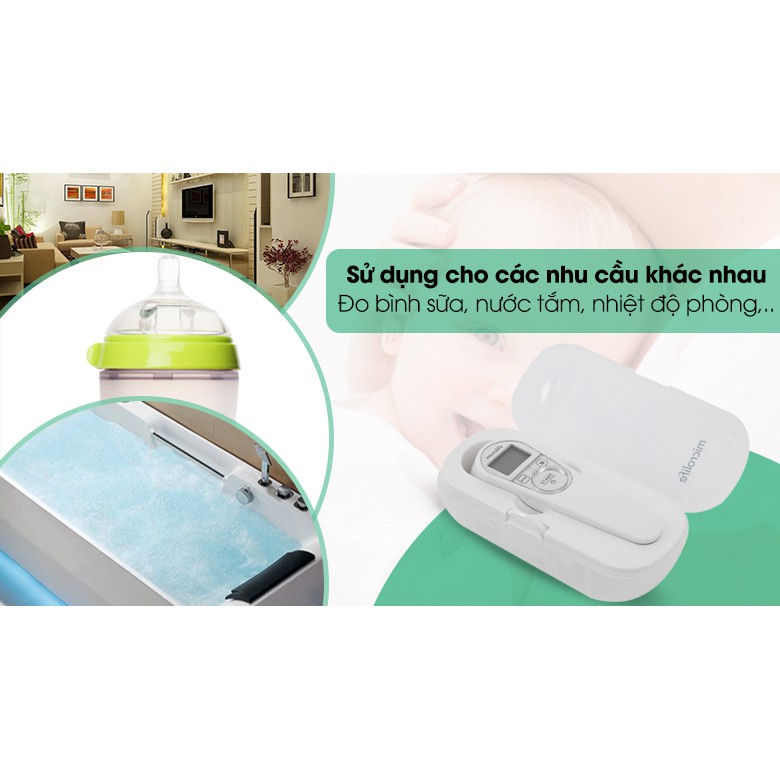 Nhiệt kế điện tử hồng ngoại Microlife NC200 Thuỵ Sĩ - Bảo hành 2 năm