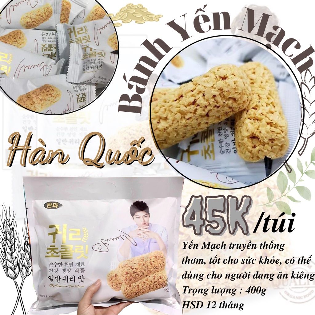 BÁNH YẾN MẠCH HÀN QUỐC
