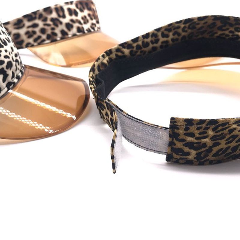 Mũ Lưỡi Trai Cotton Hở Chóp In Họa Tiết Da Báo Phong Cách Hip Hop Cổ Điển Thời Trang Cho Nữ