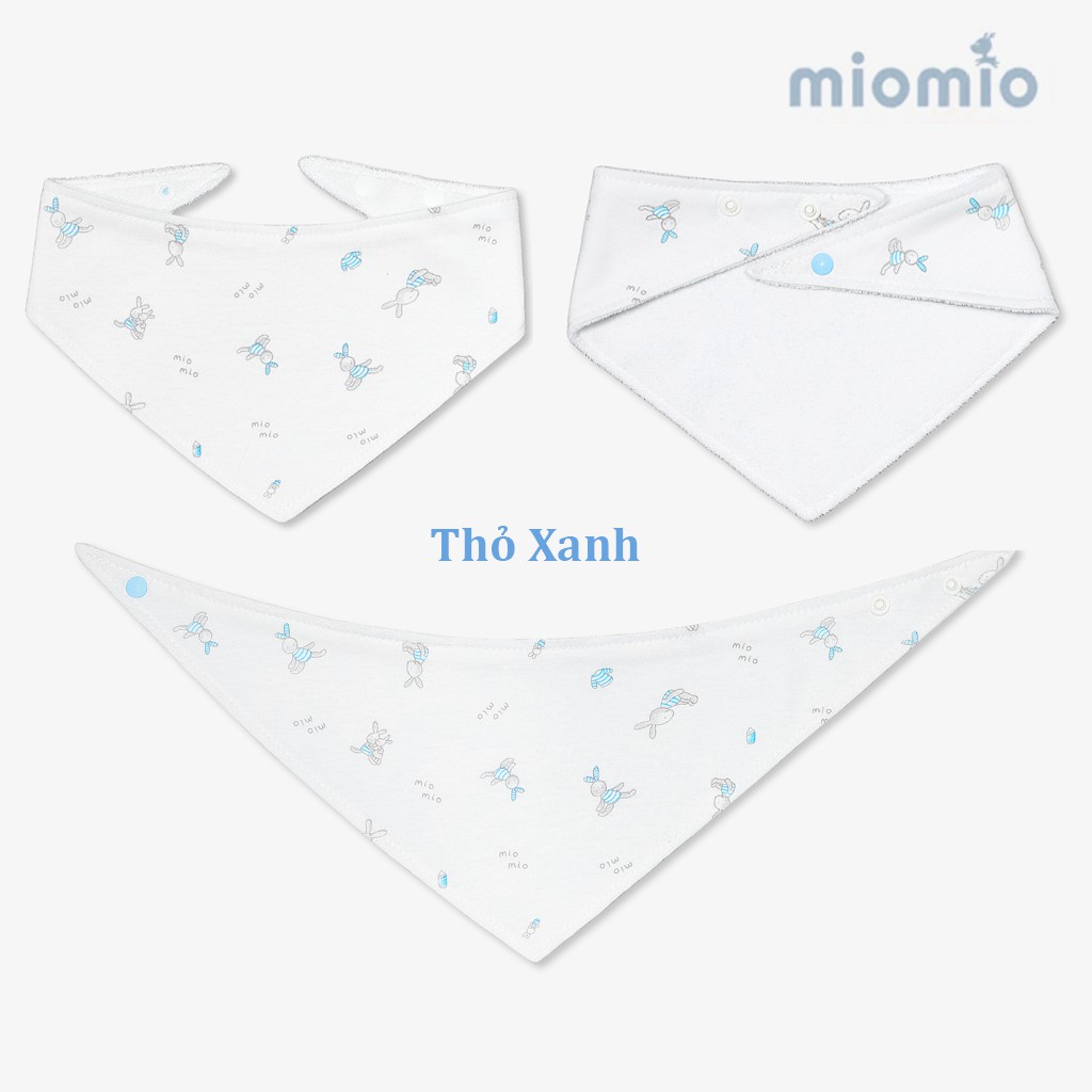 Yếm tam giác Miomio 100% cotton mềm mịn