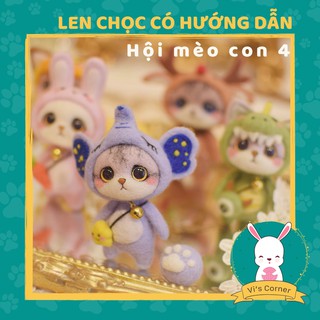 [Len chọc có hướng dẫn] BỘ KIT HỘI MÈO CON 4