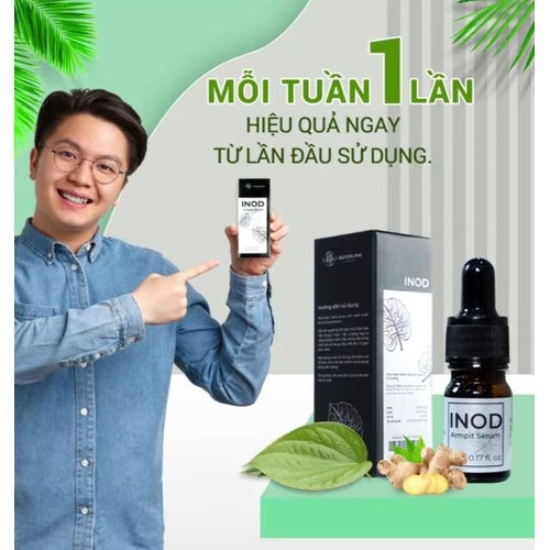 Serum Hôi Nách INOD Huyền Phi - GIảm Hôi Nách, Hôi Chân và Sáng Da