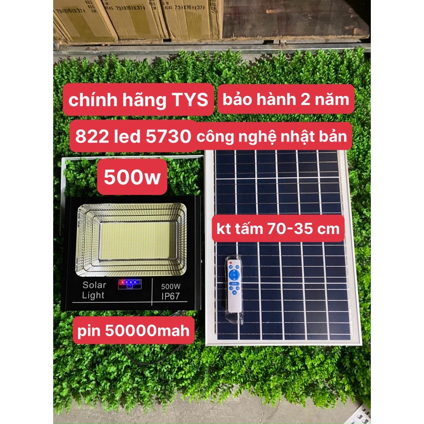 Đèn năng lượng mặt trời chính hãng TYS 600w 500w 400w 300w vỏ nhôm chống nước,bảo hành 24 tháng có giấy bảo hành