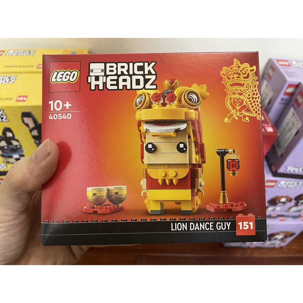 Lego 40540 Brickheadz Lion Dance Guy - Cậu bé múa sư tử