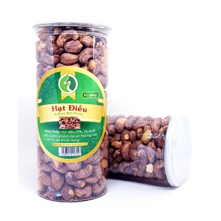 Hạt Điều Rang Muối Bình Phước Loại 1 ( 500gr/ hũ)