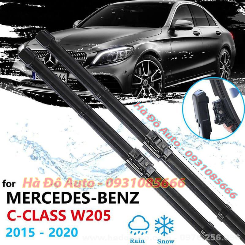 Bộ Chổi Gạt Mưa Theo Xe Mercedes C Class 250 300 350 2015/2021 W205 - Chổi Gạt Mưa Mercedes Dòng C Class 250 300 350