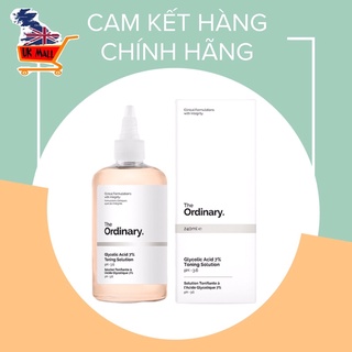 Nước Hoa Hồng The Ordinary Glycolic Acid 7% Toning Solution, nước hoa hồng tẩy da chết dành cho mọi loại da
