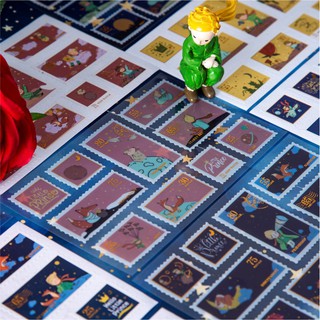 20 sticker tem thư Hoàng Tử Bé 10 kiểu