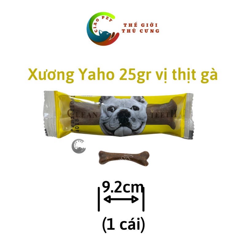 [25gr] Xương gặm sạch răng cho chó YAHO