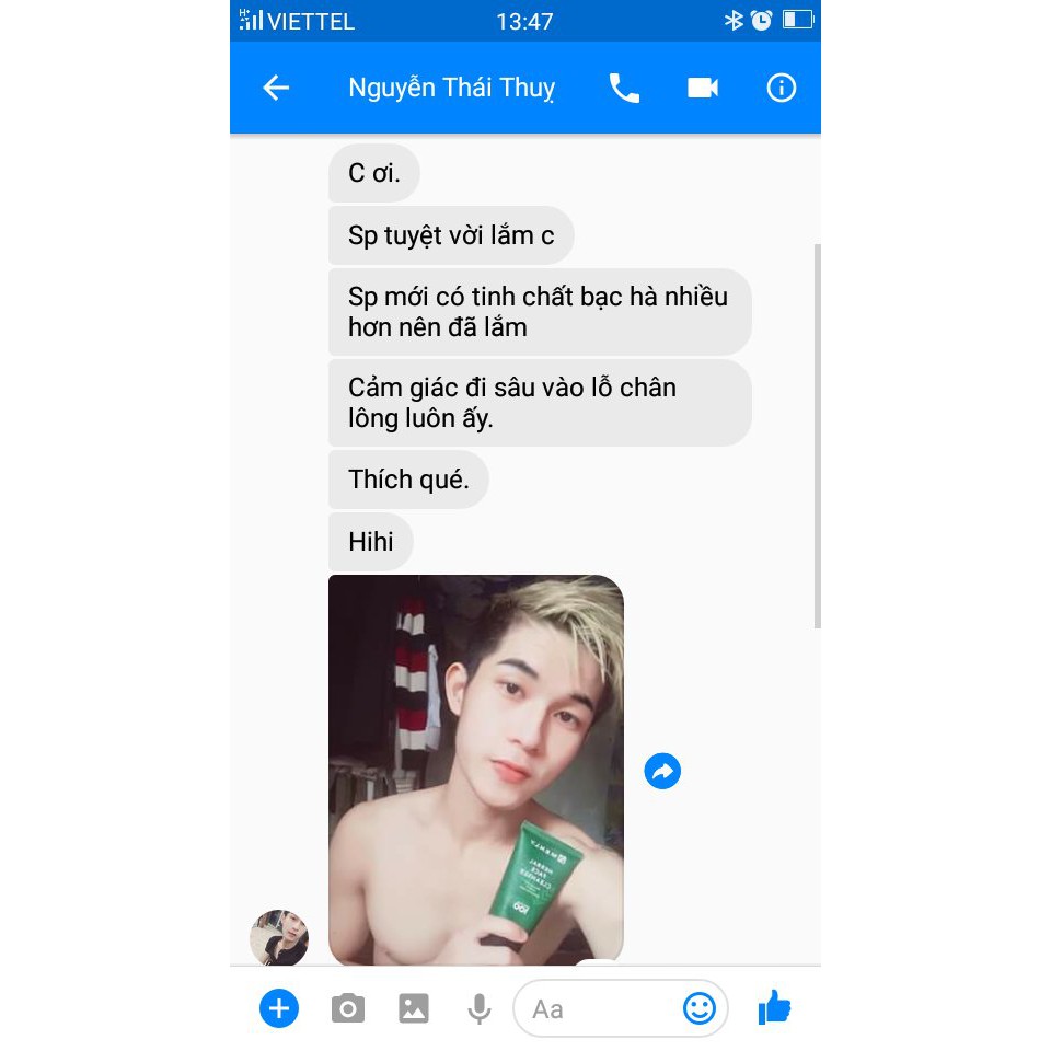 Sữa rửa mặt cho nam Menly thiên nhiên 100g
