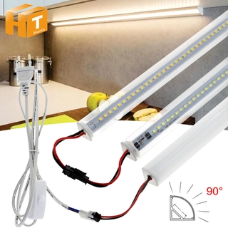 Thanh đèn led 220V 8W 50cm 72 bóng dạng chữ V gắn tường