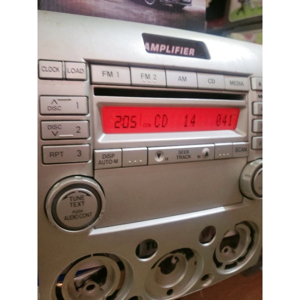 Đầu Cd radio có Aux ô tô FORD EVERET,FORD RANGER & MAZDA BT50 và các xe Ford khác