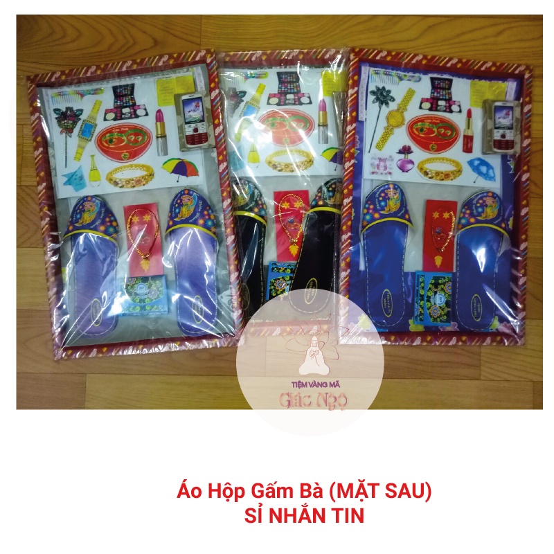 Áo Hộp GẤM ÔNG / GẤM BÀ Giấy Cúng VÀNG MÃ - Đồ Cúng Giá Rẻ Sỉ Lẻ