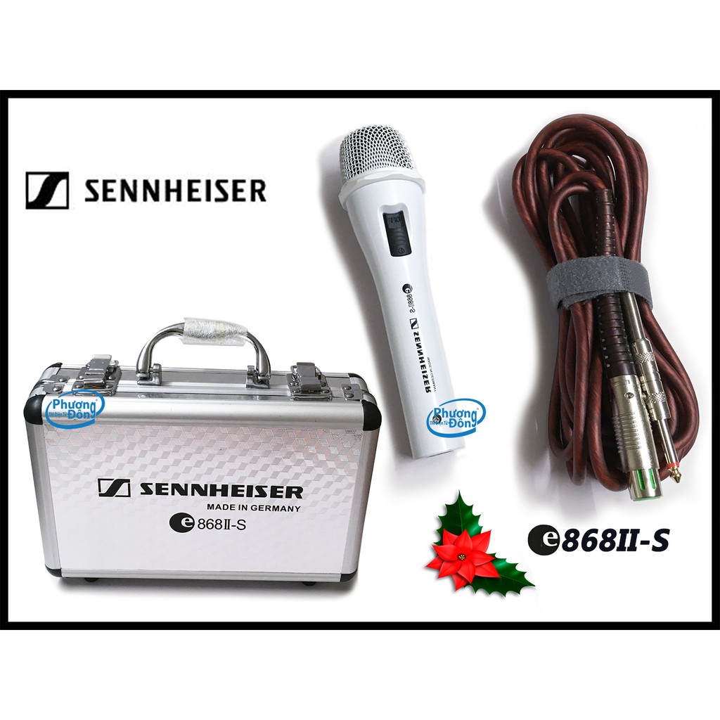 Micro karaoke Sennheiser E 868II-S có dây cao cấp