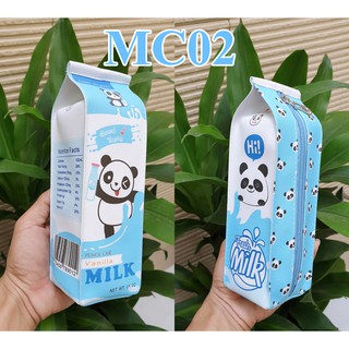 Bóp viết hộp sữa